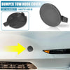 Tesla Model 3 Silver Tone Bumper Tow Hook Cover Cap (2017-2023)