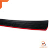 Mitsubishi Pajero Sport Black Rear Bumper Step Scuff Plate Cover (2019-23)
