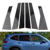 Subaru Forester 6Pcs Black Door Window Trim Covers (2019-2023)