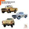 Toyota Hilux Ute LN30 LN40 RN30 36 PCS Clips (1978-1983)