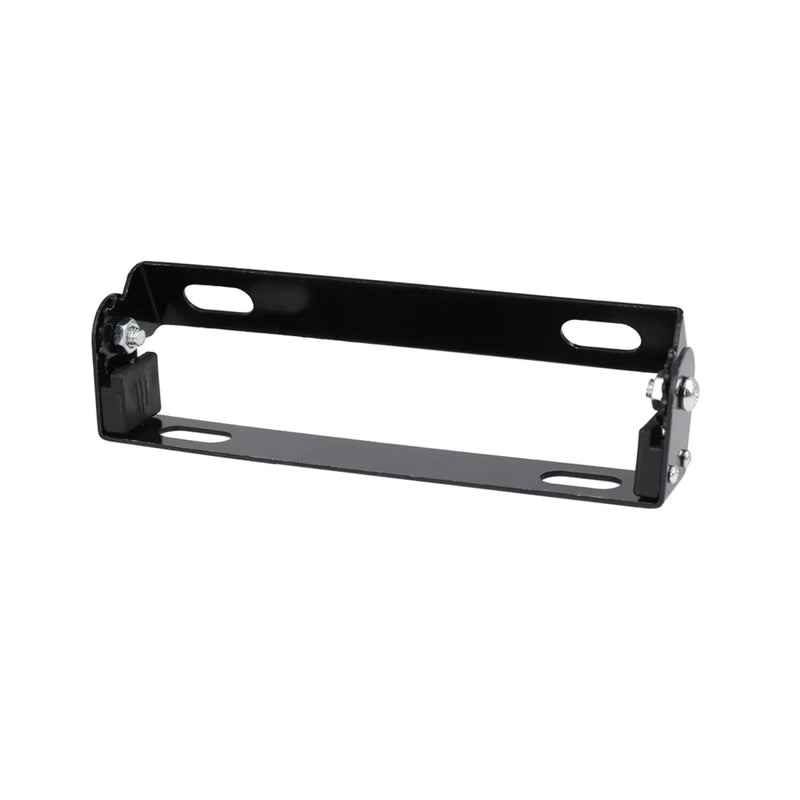 Metal Adjustable Angle Motorcycle License Plate Holder Bracket Frame Stand