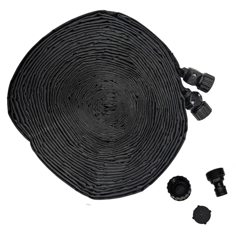 Drip Irrigation Leak-Proof Sprinkler Hose 15m 30m Flat Soaker Hose