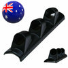 Car 52mm Bendable Black A-Pillar Pod 3 x Triple Gauge Holder