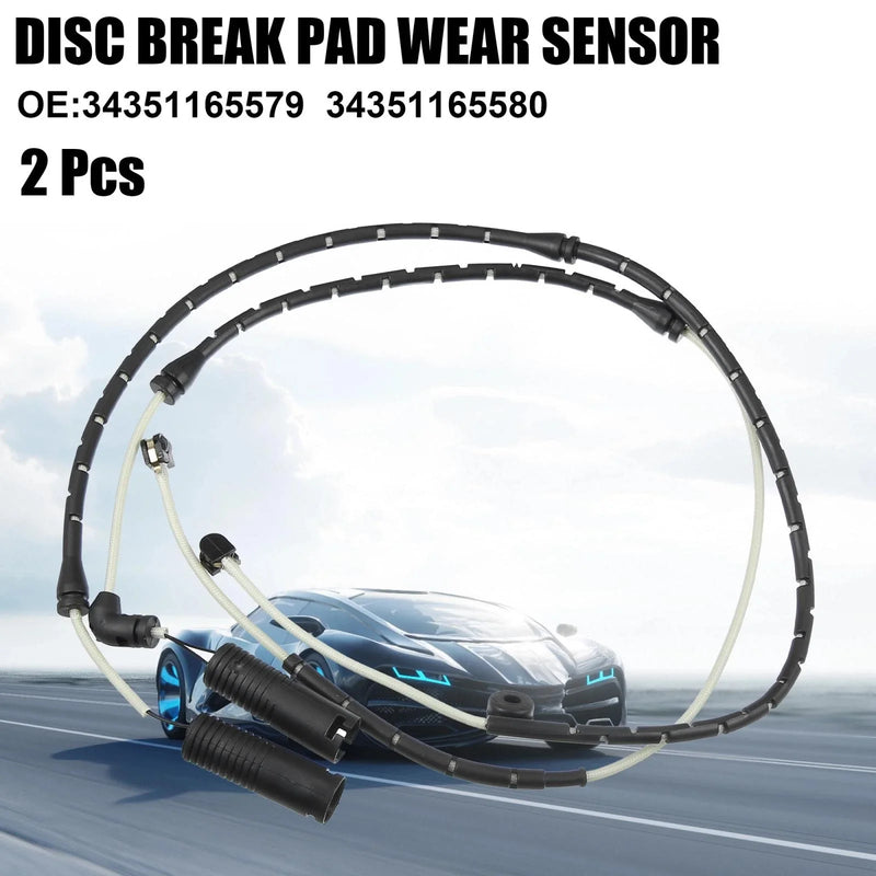 BMW X5 2pcs Front Rear Disc Brake Pad Wear Sensor (2000 - 2006)