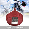 Motorcycle Scooter Rain Cover Waterproof Raincoat Protector Red 30" Width