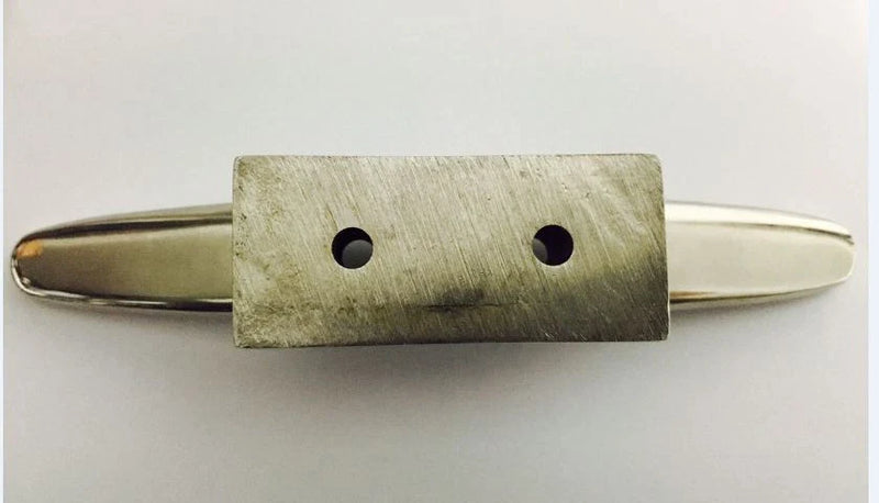 Boat Cleat Narrow Base 316 Polished Stainless Steel 150mm Heavy Duty