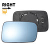 BMW 3 Series E46 Right Side Blue Glass Mirror with Back Heated