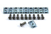 10 x Motorcycle Fairing Spire Speed Clips Stainless Steel Bolts