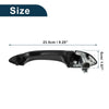 BMW X5 E53 Black Front Right Exterior Door Handle (2000-2006)
