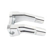 Harley 1" Handlebar 6" Pullback Handlebar Risers Clamp Chrome