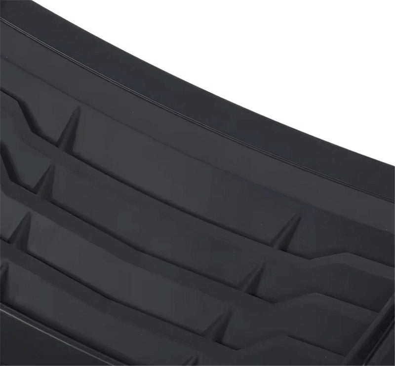 Car Air Intake Grille Trim Black ABS Plastic Hood Vent Scoop Cover
