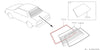 Datsun Sunny / Laurel / Spirit / Tsuru B11 Rear Windshield Rubber