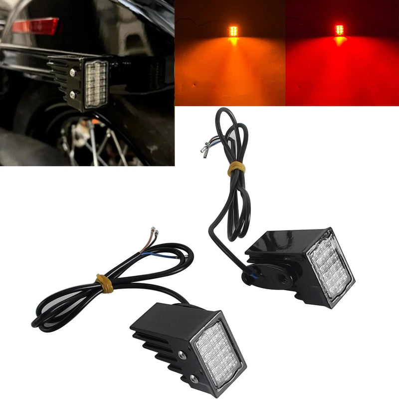 Low Rider ST FXLRST, El Diablo FXRST LED Turn Signal Red Lights (22-25)
