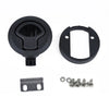 Boat Deck Hatch Door Lock 2" Flush Pull Slam Latch (No Lock Core)