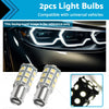 Caravan 12V BA15D LED White 27 SMD 5050 Indicator Signal Lights