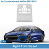 Toyota Alphard Vellflre Light Trim Bezel Front Row (2023–2025)