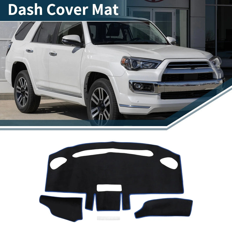 Mazda Flair Wagon (2012-2020) Black Blue Set Dashboard Cover Mat