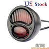 H-D Bobber Chopper Cafe Racer Black LED Taillight Rear Brake Lamp