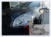 Nissan Qashqai Dualis Chrome Front Head Light Lamp Cover Trim (2007-2009)