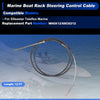 Boat 12 ft M66X12 Marine Boat Rack Steering Control Cable Black