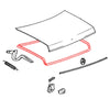 Mercedes Benz W123 Sedan D200 250 240D Boot1976-1985 Weatherstrip Seal