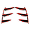 Benz W176 A200 A250 A45 Gloss Black Rear Bumper Splitter Canard