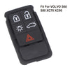 Volvo XC60 XC70 V70 S60 S80 Rubber Remote Key Fob Case Pad