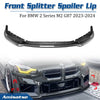 BMW 2 Series M2 G87 Front Spoiler Lip Splitter (2023-2024)