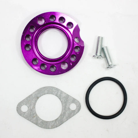 PIT PRO Quad ATV 26mm Purple Carburetor Manifold Spinner Adaptor
