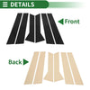 BMW X1 Door Pillar Window Trim 6 Pcs (2023-2024)