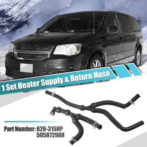 Chrysler / Dodge / Ram 626-315HP Heater Supply Return Hose