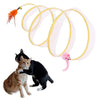 Cats - Folded Tube Interactive Decompression Play Cat Toy Tunnel (N/A)