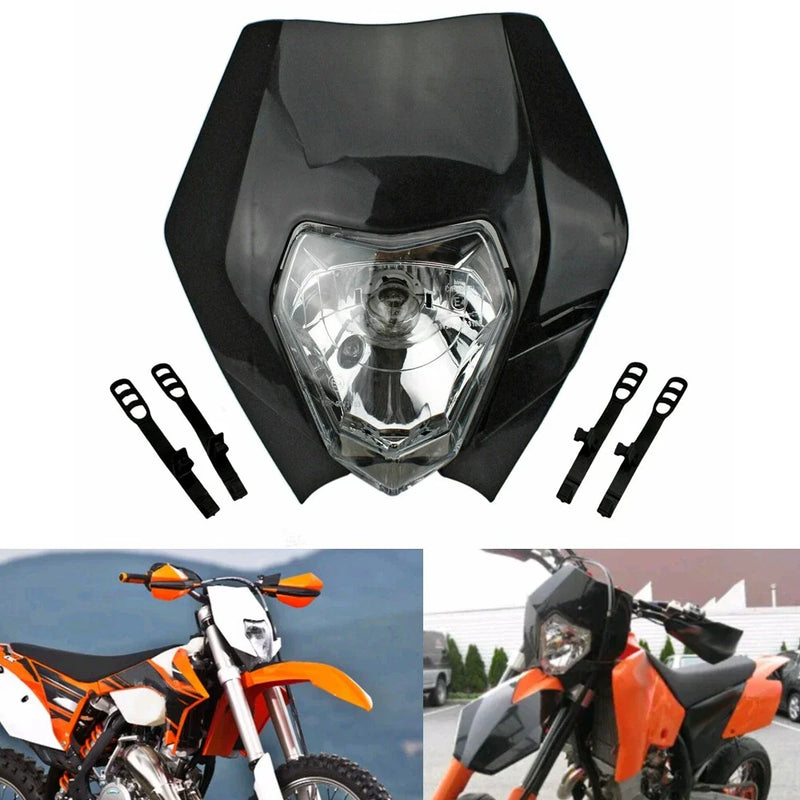 Honda CRF150F, CR80R & Yamaha WR250F, YZ250 Dirt Bike Headlight Lamp