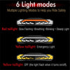 LED USB Bike Tail Light w/ Turn Signals & Anti-Theft Alarm IP54 Waterproof