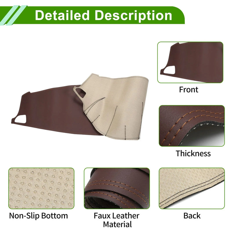 BMW E70 (2008-2013) Dash Mat Carpet Brown Dashboard Cover