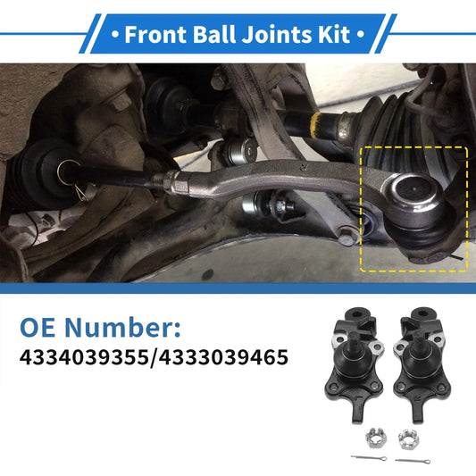 2 x Front Lower Ball Joints for Toyota 4Runner (1996-2002)
