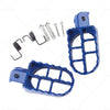 Yamaha PW50 Peewee Blue Foot Peg Footrest Assembly