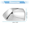 Ford F-250 F-350 F-450 F-550 Chrome Plated Top Half Mirror Covers