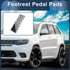 Jeep Grand Cherokee (2022-2025) - Silver Tone Footrest Pedal Cover