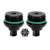 Yamaha MT-03 2 x Fork Preload Adjustment Screws Black (2019-2023)