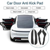 Ford Explorer (2016) - Black Set Car Door Anti Kick Pad Sticker Protector