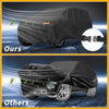 Jeep Grand Cherokee (2002-2023) Black 210D Waterproof All Weather Car Cover
