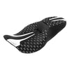 Harley Touring Road Glide Black White Driver Passenger Seat (2009-2023)