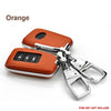 Lexus IS ES GS MX Car Leather FOB Key Cover Remote Case W/Keychain Fit