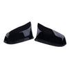 BMW 5 6 7 E60 E61 E63 2 x Gloss Black Rear View Mirror Cover Caps