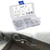 Handy Storage Solution R Type Cotter Pins with Transparent Box
