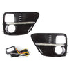 Subaru WRX STI White LED Fog Lights w/ Harness (2015-2017)