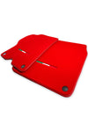 Ferrari California Convertible 2008-2014 Italy Logo Red Floor Mats