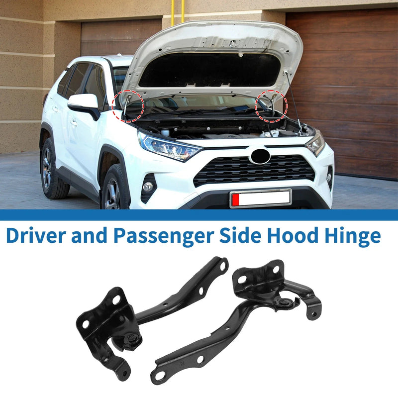 Toyota Matrix Hood Hinges 1 Pair (2009-2014)