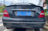 Mercedes C Class W204 Sedan ABS Black M4 Style Rear Trunk Spoiler (2008-2014)